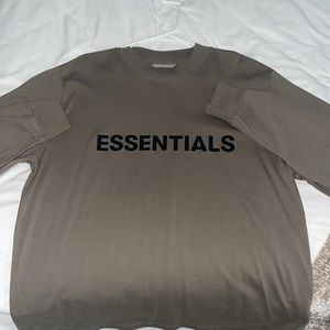 Essentials FOG Taupe Long Sleeve Unisex M